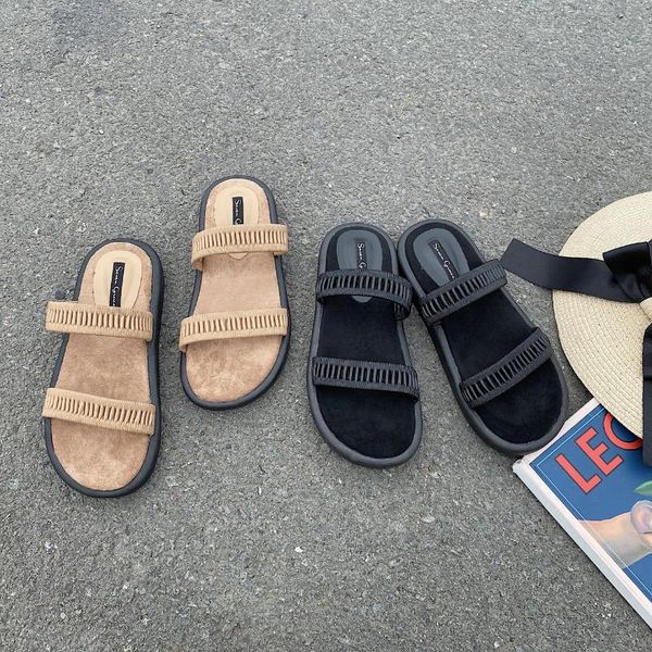 slippers shoes women female slides low rubber flip flops soft 2021 flat hawaiian pleated hoof heels casual fabric rome basic pu, Black
slippers shoes women female slides low rubber flip flops soft 2021 flat hawaiian pleated hoof heels casual fabric rome basic pu, Black