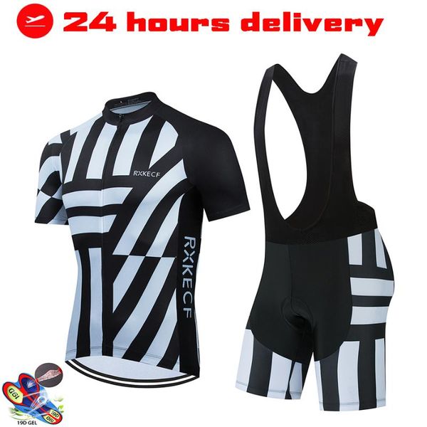 racing sets 2021 rxkecf pro bicycle team short sleeve men's cycling jersey summer breathable clothing, Black;blue
racing sets 2021 rxkecf pro bicycle team short sleeve men's cycling jersey summer breathable clothing, Black;blue