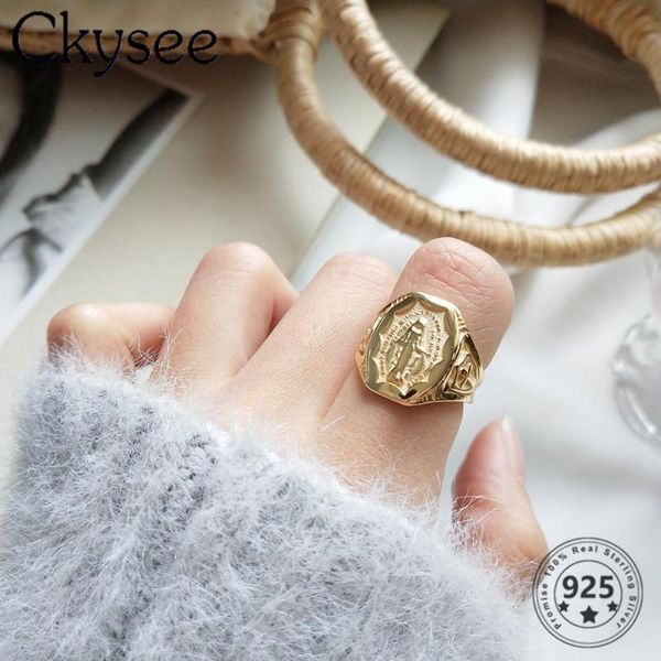 cluster rings ckysee retro 925 sterling silver maria ring vintage design for women original fine jewelry charms, Golden;silver
cluster rings ckysee retro 925 sterling silver maria ring vintage design for women original fine jewelry charms, Golden;silver