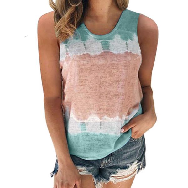 summer women around the throat gradient printed mouwlless t-shirt tuniek tanks vest beach party loose causal clothing, White
summer women around the throat gradient printed mouwlless t-shirt tuniek tanks vest beach party loose causal clothing, White
