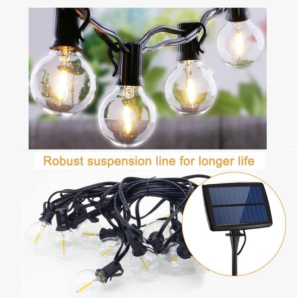 led crystal ball solar waterproof outdoor string lights solar powered globe fairy string lights for festival outside lamp
led crystal ball solar waterproof outdoor string lights solar powered globe fairy string lights for festival outside lamp