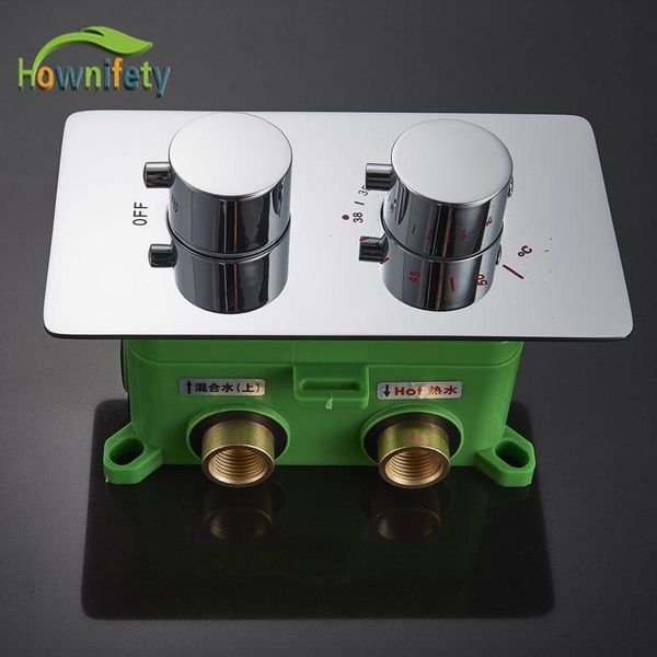 thermostatic and cold mixer shower green box 2/3 way wall mount bathroom shower accessories chrome polished or orb color
thermostatic and cold mixer shower green box 2/3 way wall mount bathroom shower accessories chrome polished or orb color