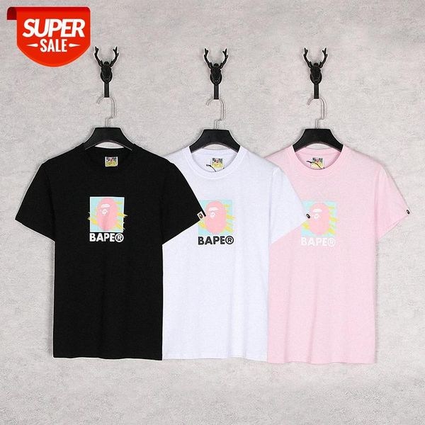 japanese brand ape head round neck short sleeve men and women couple t-shirt #w88e, White;black
japanese brand ape head round neck short sleeve men and women couple t-shirt #w88e, White;black