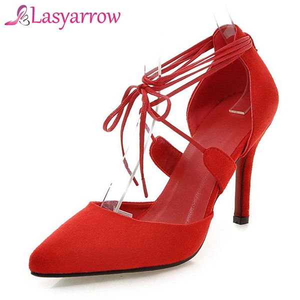 dress shoes lasyarrow wedding black red size 32-43 women's thin high heels pointed toe cut outs lacing gladiator woman
dress shoes lasyarrow wedding black red size 32-43 women's thin high heels pointed toe cut outs lacing gladiator woman
