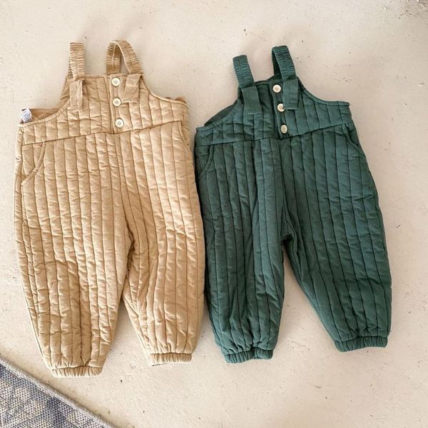 jumpsuits 2021 korea style girls boys thicken overall winter cotton fashion kids pants 2-7 years, Blue
jumpsuits 2021 korea style girls boys thicken overall winter cotton fashion kids pants 2-7 years, Blue