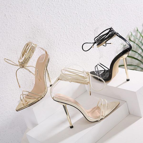 cross tie sandals women 12cm high heels strap fetish summer shoes female gold pointed toe gladiator girls heels stripper shoes, Black
cross tie sandals women 12cm high heels strap fetish summer shoes female gold pointed toe gladiator girls heels stripper shoes, Black