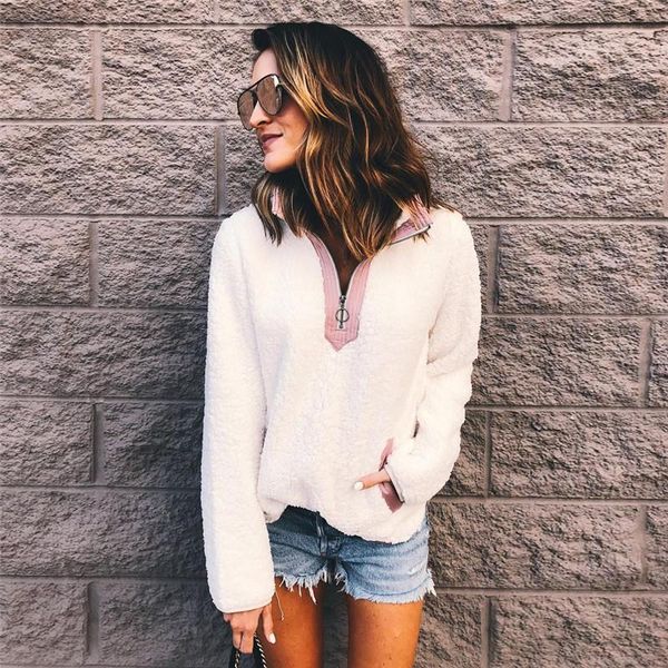 women's hoodies & sweatshirts faux fleece sweatshirt women causal loose soft harajuku hoodie autumn winter warm pullover jumper, Black
women's hoodies & sweatshirts faux fleece sweatshirt women causal loose soft harajuku hoodie autumn winter warm pullover jumper, Black