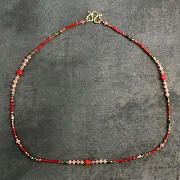 beaded, strands vikiko natal red natural pattern stone sea bamboo coral very fine personality girls clavicle chain girlfriends, Black
beaded, strands vikiko natal red natural pattern stone sea bamboo coral very fine personality girls clavicle chain girlfriends, Black