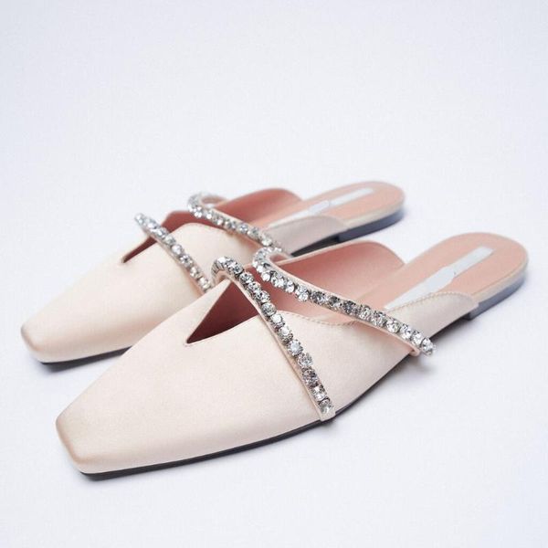 slippers square toe shoes woman 2021 female glitter slides mules cover jelly flat rubber crystal silk pu basic mu, Black
slippers square toe shoes woman 2021 female glitter slides mules cover jelly flat rubber crystal silk pu basic mu, Black