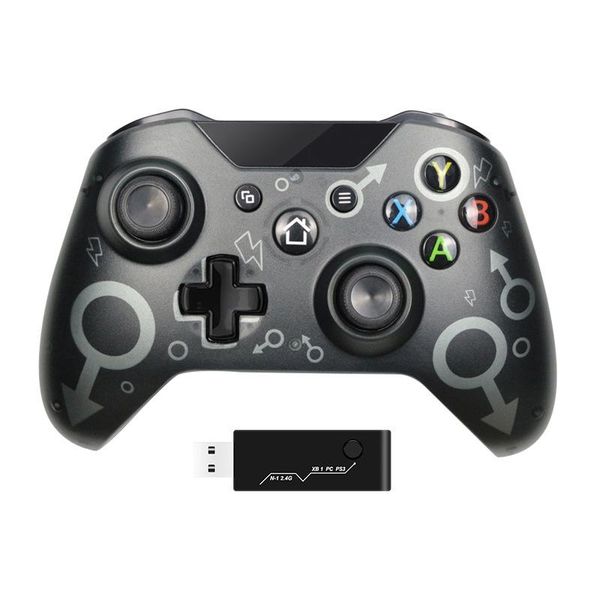 wireless controller for xbox one/xbox one s/xbox one x/xbox series x/ps3/pc, 2.4g wireless game controller with dual vibration
wireless controller for xbox one/xbox one s/xbox one x/xbox series x/ps3/pc, 2.4g wireless game controller with dual vibration