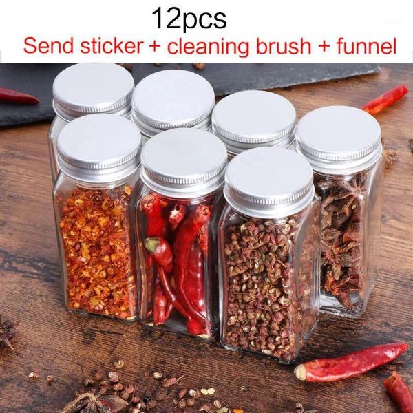 storage bottles & jars kitchen 12/24pcs glass spice jar set home pepper sugar salt container outdoor portable kitchenware accessories with l
storage bottles & jars kitchen 12/24pcs glass spice jar set home pepper sugar salt container outdoor portable kitchenware accessories with l