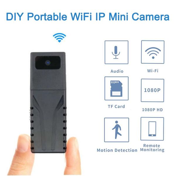 new diy portable wifi ip mini camera 1080p hd p2p wireless micro webcam camcorder video recorder support remote view tf card
new diy portable wifi ip mini camera 1080p hd p2p wireless micro webcam camcorder video recorder support remote view tf card