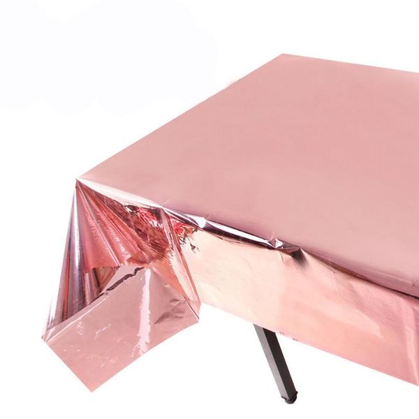 disposable dinnerware rectangular tablecloth rose gold happy birthday party supplies wedding decoration table cover 137*274cm
disposable dinnerware rectangular tablecloth rose gold happy birthday party supplies wedding decoration table cover 137*274cm