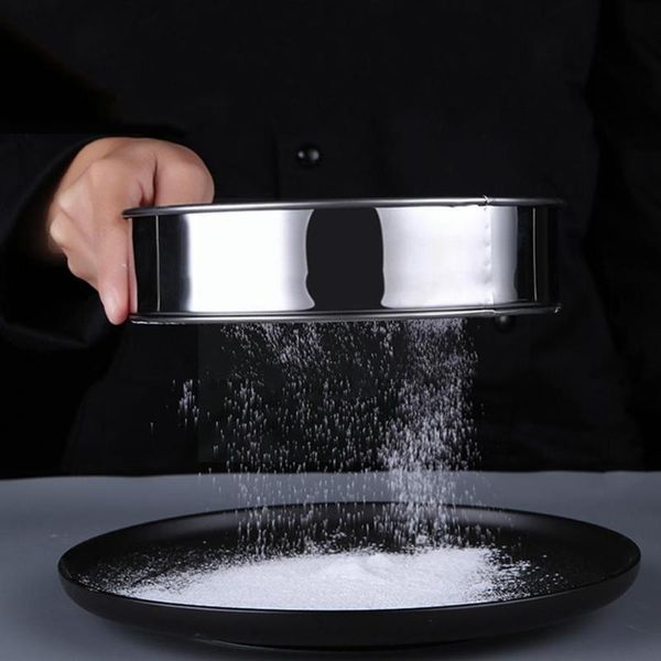 baking & pastry tools kitchen mesh flour sifter household steel round sieve cake shareker strainer tool e2p3
baking & pastry tools kitchen mesh flour sifter household steel round sieve cake shareker strainer tool e2p3