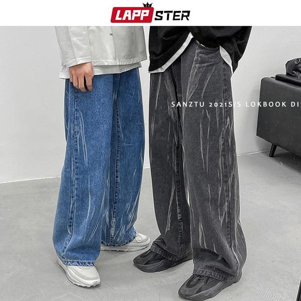 men's jeans lappster men tie dye streetwear full length cargo 2021 autumn mens vintage wide legs punk pants male hip hop denim joggers, Blue
men's jeans lappster men tie dye streetwear full length cargo 2021 autumn mens vintage wide legs punk pants male hip hop denim joggers, Blue
