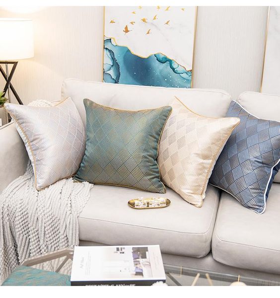 cushion/decorative pillow luxury cushion covers green modern home decorative high precision jacquard throw cases 50x50 cover deco
cushion/decorative pillow luxury cushion covers green modern home decorative high precision jacquard throw cases 50x50 cover deco