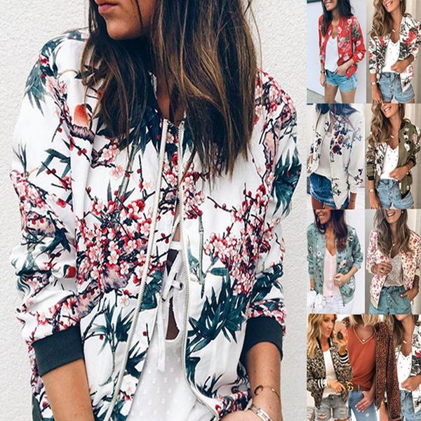 women's jackets fall / winter 2021 fashion print zipper long sleeve women jacket street hipster o-neck slim-type 10 colors many size, Black;brown
women's jackets fall / winter 2021 fashion print zipper long sleeve women jacket street hipster o-neck slim-type 10 colors many size, Black;brown