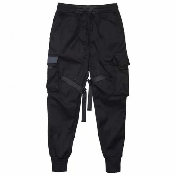 men's pants solid color multi-pocket slim ankle lace mid-waist overalls tactical spring xz75 size 39-46, Black
men's pants solid color multi-pocket slim ankle lace mid-waist overalls tactical spring xz75 size 39-46, Black