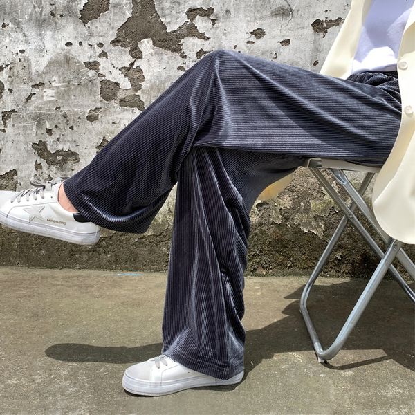 2021 xs-xl winter veet thick new straight wide leg womens trousers autumn streetwear chic pants women high waist plus wzsy, Black;white
2021 xs-xl winter veet thick new straight wide leg womens trousers autumn streetwear chic pants women high waist plus wzsy, Black;white