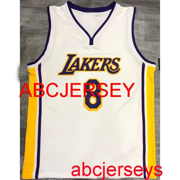 men's 8# bryant white v-neck basketball jersey s,m,l,xl, vest, Black
men's 8# bryant white v-neck basketball jersey s,m,l,xl, vest, Black