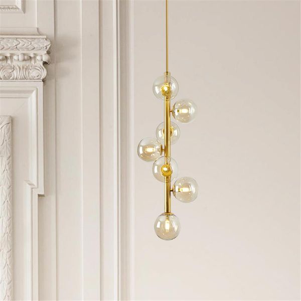 pendant lamps modern metal gold glass led light 7 head chandelier ceiling lamp fixture suspension pa0487
pendant lamps modern metal gold glass led light 7 head chandelier ceiling lamp fixture suspension pa0487