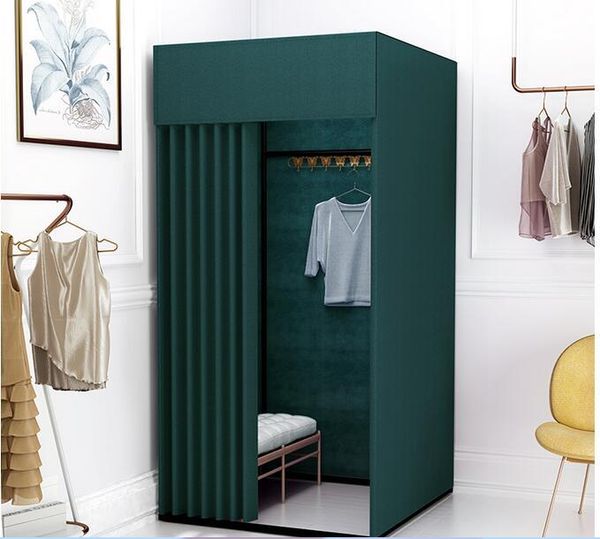 hooks & rails clothing store mobile fitting room door curtain shopping mall temporary activities simple changing track portable
hooks & rails clothing store mobile fitting room door curtain shopping mall temporary activities simple changing track portable