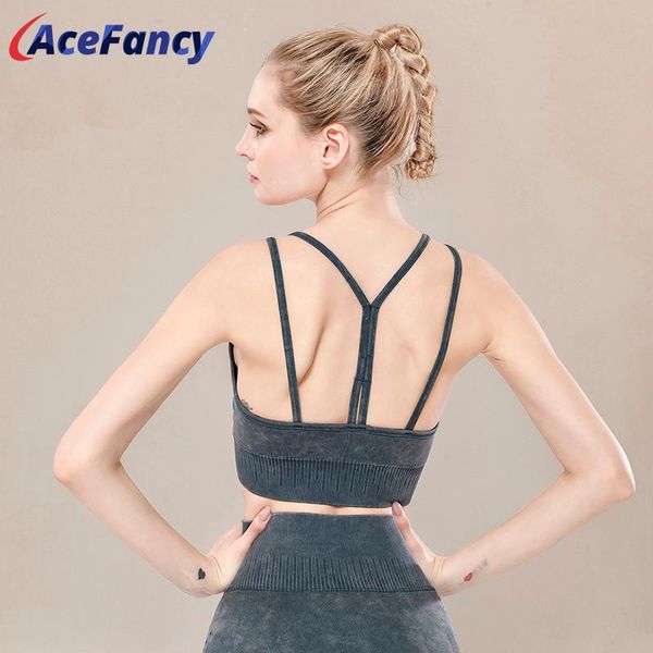 gym clothing acefancy yoga bra women push up sport with thin straps 8802 seamless fitness running woman sportswear, White;black
gym clothing acefancy yoga bra women push up sport with thin straps 8802 seamless fitness running woman sportswear, White;black