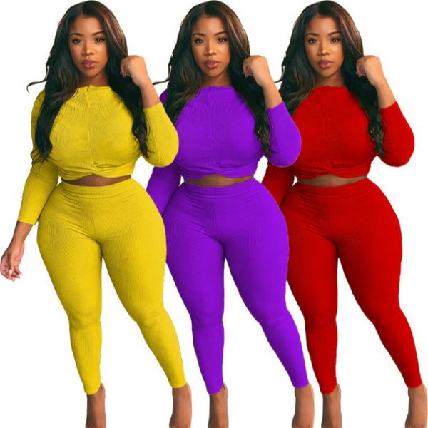 2021 new solid color all-match long sleeves tshirts & trousers women two piece outfits autumn european and american casual suits vq1o, Gray
2021 new solid color all-match long sleeves tshirts & trousers women two piece outfits autumn european and american casual suits vq1o, Gray