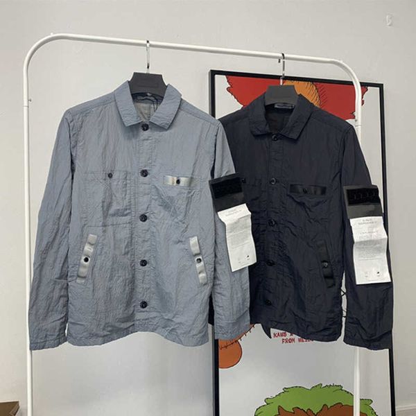Topstoney konng gonng 20SS islander pleated nylon popular seersucker jacket metal coat jacket, Black;brown
Topstoney konng gonng 20SS islander pleated nylon popular seersucker jacket metal coat jacket, Black;brown