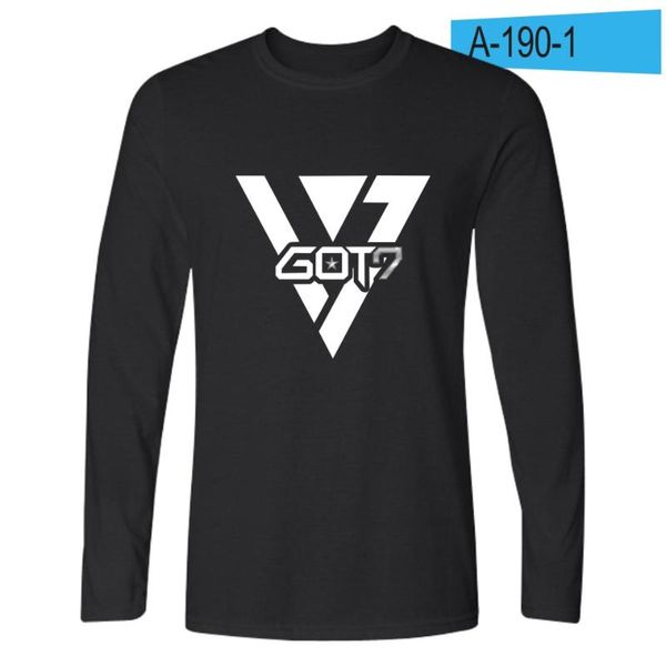 men's t-shirts trendy novelty got7 print tees simple and beautiful long sleeve o-neck t shirts boys/girls casual sweatshirts, White;black
men's t-shirts trendy novelty got7 print tees simple and beautiful long sleeve o-neck t shirts boys/girls casual sweatshirts, White;black