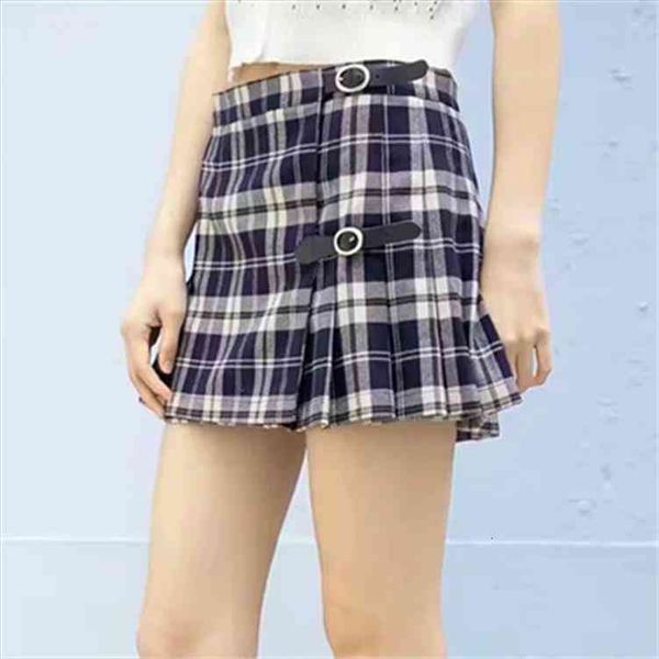 han edition of restoring ancient ways tall waist jk show thin pleated skirt style female college son buckle skirts, Black
han edition of restoring ancient ways tall waist jk show thin pleated skirt style female college son buckle skirts, Black