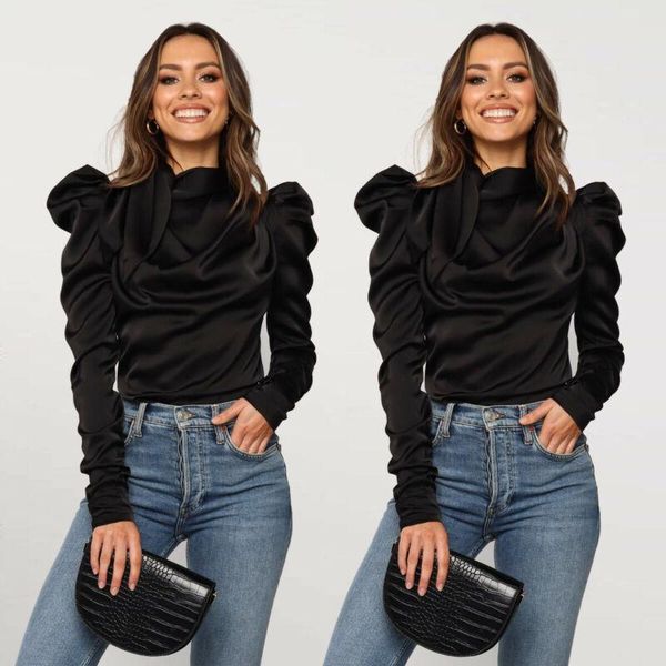 new fashion autumn women ladies solid bow puff sleeves long-sleeved o-neck blouse pleated femme shirts women's 3fs, White
new fashion autumn women ladies solid bow puff sleeves long-sleeved o-neck blouse pleated femme shirts women's 3fs, White