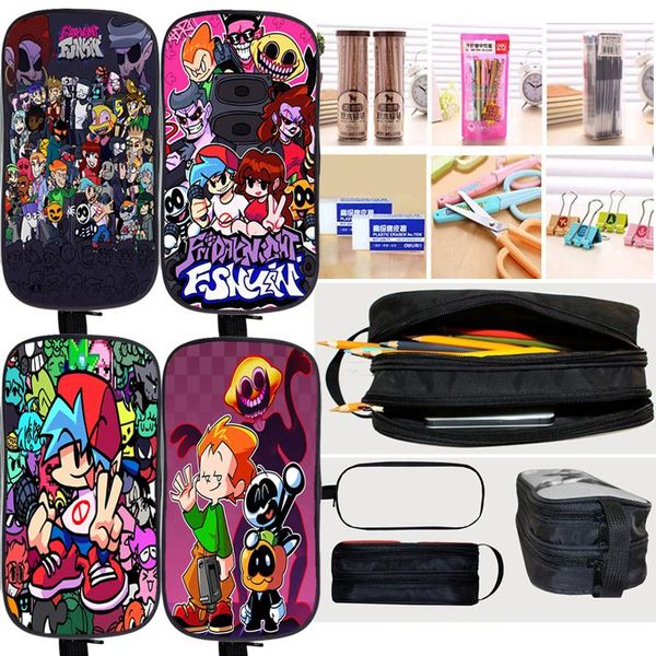 cosmetic bags & cases beautiful friday night funkin pencil case cartoon girls kawaii school pen boys kids pencilcase
cosmetic bags & cases beautiful friday night funkin pencil case cartoon girls kawaii school pen boys kids pencilcase