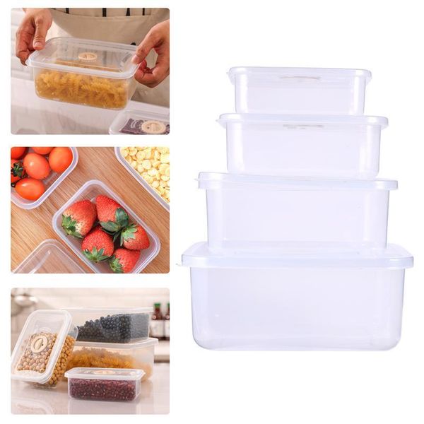 storage bottles & jars 1 set 4pcs plastic refrigerator container sqaure shape box crisper preservation for home kitchen accessories
storage bottles & jars 1 set 4pcs plastic refrigerator container sqaure shape box crisper preservation for home kitchen accessories