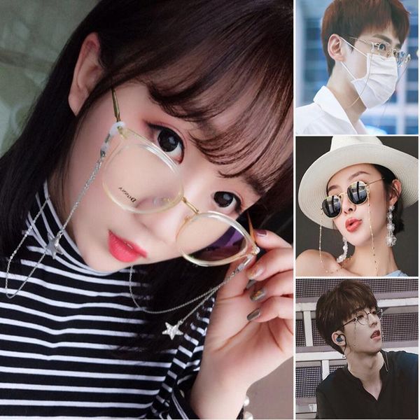 other fashion accessories rmm brand luxury star women glasses chain sunglasses men eyewear, Silver
other fashion accessories rmm brand luxury star women glasses chain sunglasses men eyewear, Silver