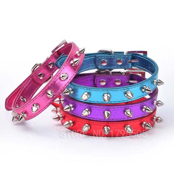 colorful pu soft liner padded dog pet collars neck protection safe collarfor small medium large dogs decoration metal rivets
colorful pu soft liner padded dog pet collars neck protection safe collarfor small medium large dogs decoration metal rivets