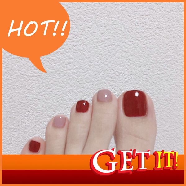 hand nail stylist decorated diy nina j-38 red pink jumping toe nail wearing patch finished product 24 fake foot patches, Red;gold
hand nail stylist decorated diy nina j-38 red pink jumping toe nail wearing patch finished product 24 fake foot patches, Red;gold