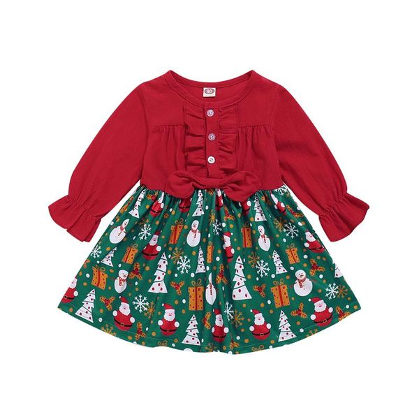 girl's dresses ma&baby 6m-3y christmas dress for girls born infant baby long sleeve ruffles santa snowman print a line xmas dd40, Red;yellow
girl's dresses ma&baby 6m-3y christmas dress for girls born infant baby long sleeve ruffles santa snowman print a line xmas dd40, Red;yellow
