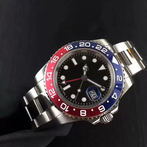 with original box new style mens red blue bezel automatic watch men's calendar full steel gmt batman watches men sapphire 116719 busine, Slivery;brown
with original box new style mens red blue bezel automatic watch men's calendar full steel gmt batman watches men sapphire 116719 busine, Slivery;brown