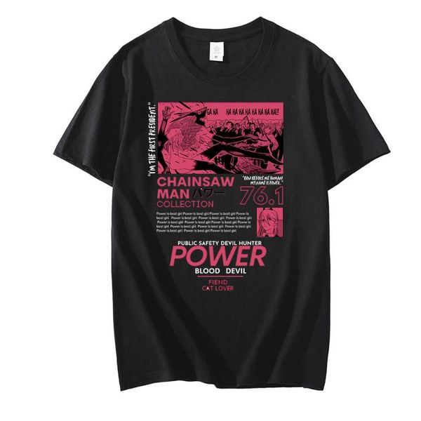 men's t-shirts chainsaw man power t-shirt men esthetic couple graphic teas women oversized short mouwen harajuku kawaii, White;black
men's t-shirts chainsaw man power t-shirt men esthetic couple graphic teas women oversized short mouwen harajuku kawaii, White;black