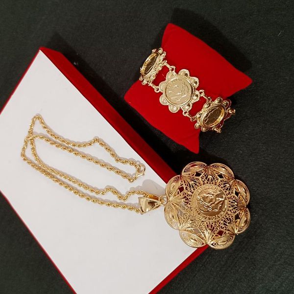 earrings & necklace luxury french vintage coin bracelet dubai women's slide-chain arab robe decorated algerian gold neckl, Silver
earrings & necklace luxury french vintage coin bracelet dubai women's slide-chain arab robe decorated algerian gold neckl, Silver