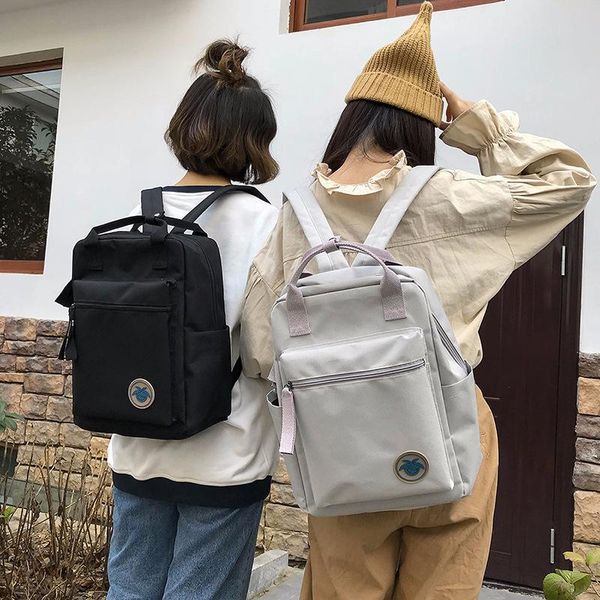 backpack 2021 female school bag, korean version of high student canvas waterproof travel
backpack 2021 female school bag, korean version of high student canvas waterproof travel