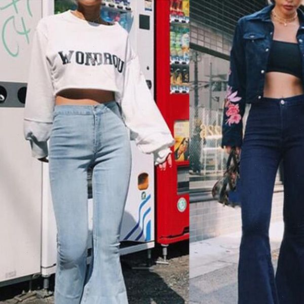 pants women 2019 autumn skinny denim flare jeans female high waist wide leg retro stretch boyfriend trousers pantalones mujer, Blue
pants women 2019 autumn skinny denim flare jeans female high waist wide leg retro stretch boyfriend trousers pantalones mujer, Blue