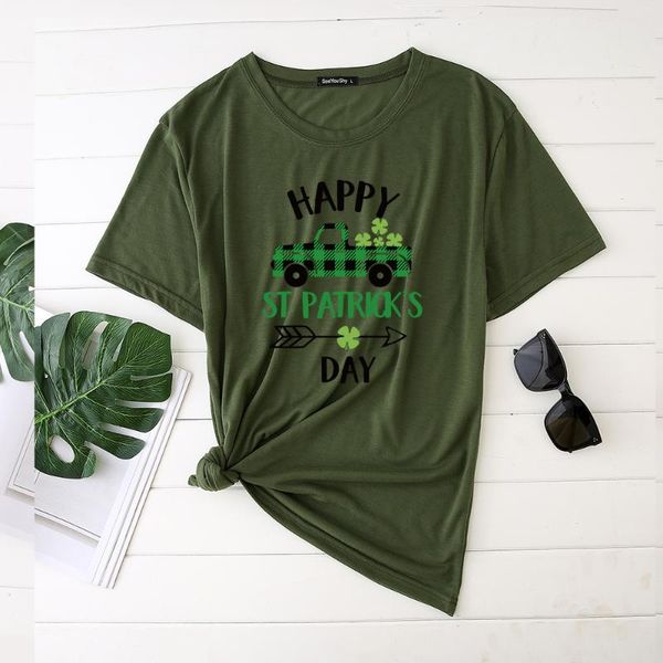 women's t-shirt happy st patrick's day car shamerocks printed woman tshirts graphic tees aesthetic women clothes fashion short sle, White
women's t-shirt happy st patrick's day car shamerocks printed woman tshirts graphic tees aesthetic women clothes fashion short sle, White