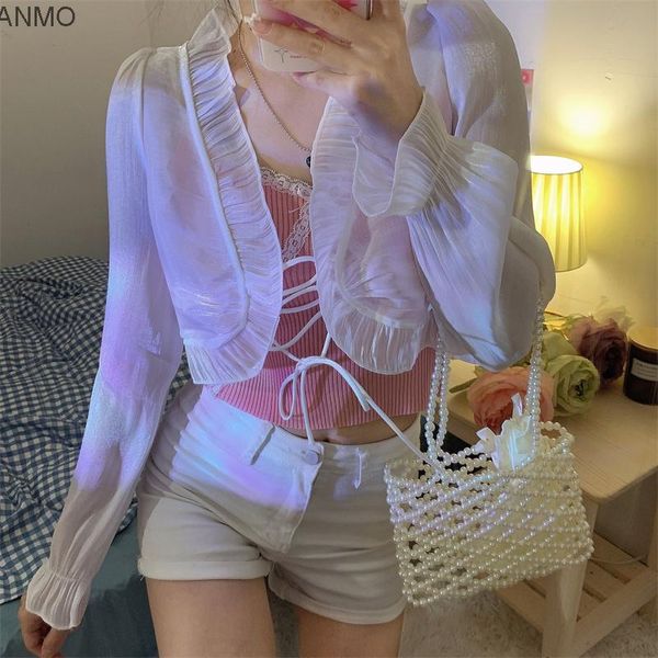 women's jackets sunscreen shirt lace up thin long sleeve female design sense minority autumn 2021 korean short top, Black;brown
women's jackets sunscreen shirt lace up thin long sleeve female design sense minority autumn 2021 korean short top, Black;brown