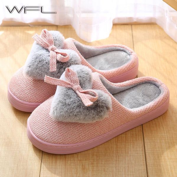 slippers wfl women winter indoor lovely heart cotton floor thick bottom woman shoes couple men, Black
slippers wfl women winter indoor lovely heart cotton floor thick bottom woman shoes couple men, Black
