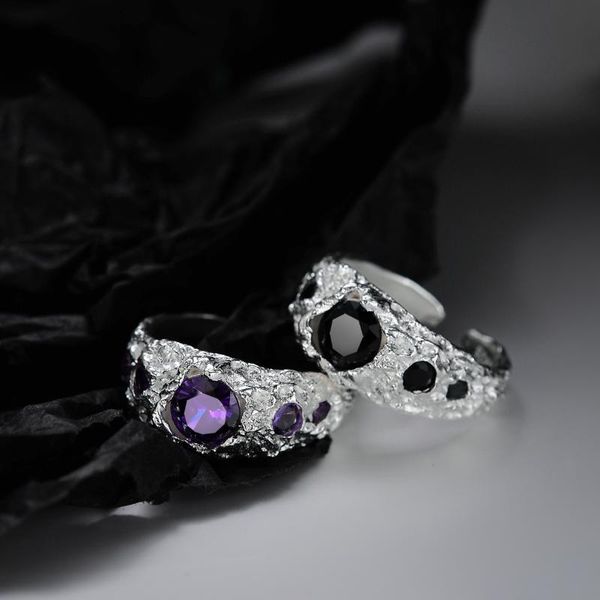 cluster rings design 925 sterling silver ring mosaic zircon for women irregular texture 2021trend jewelry korean, Golden;silver
cluster rings design 925 sterling silver ring mosaic zircon for women irregular texture 2021trend jewelry korean, Golden;silver