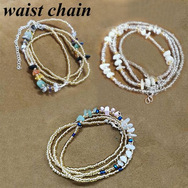 belts 1pc 2021 ladies abdomen waist chain swimwear bikini beach natural stone glass rice beads body jewelry, Black;brown
belts 1pc 2021 ladies abdomen waist chain swimwear bikini beach natural stone glass rice beads body jewelry, Black;brown