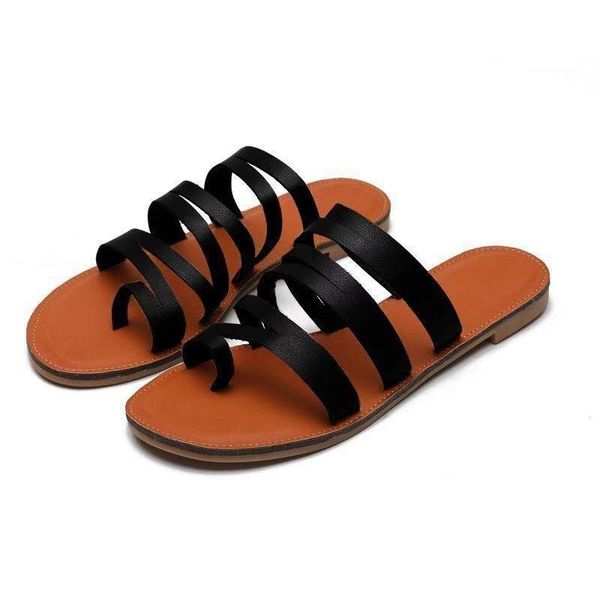 sandals women fashion summer flat vintage gladiator shoes ladies beach, Black
sandals women fashion summer flat vintage gladiator shoes ladies beach, Black