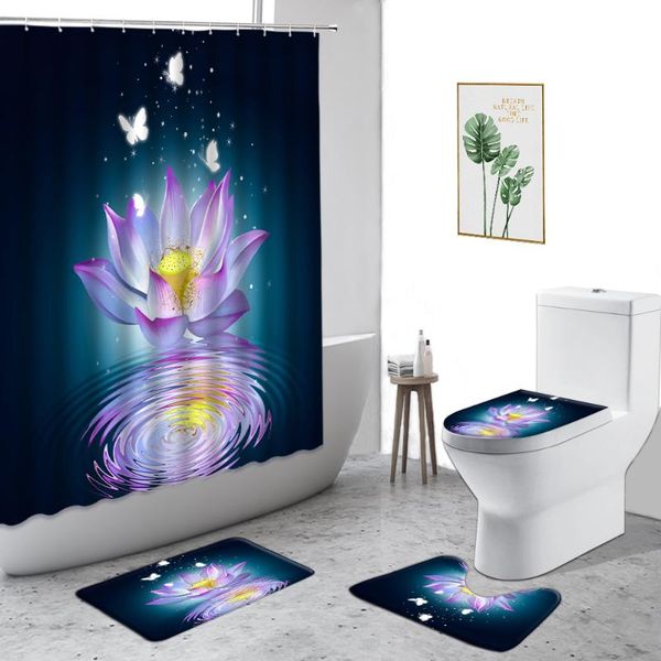 shower curtains purple lotus zen stone green bamboo flower bathroom decoration curtain set non-slip bath mat toilet cover carpet
shower curtains purple lotus zen stone green bamboo flower bathroom decoration curtain set non-slip bath mat toilet cover carpet